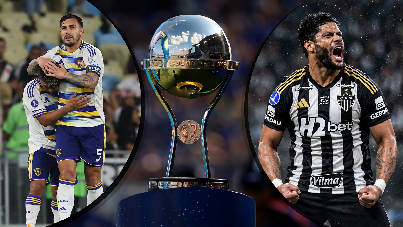 Boca Juniors y Atlético Mineiro disputarán el título de la Copa Sudamericana 2026